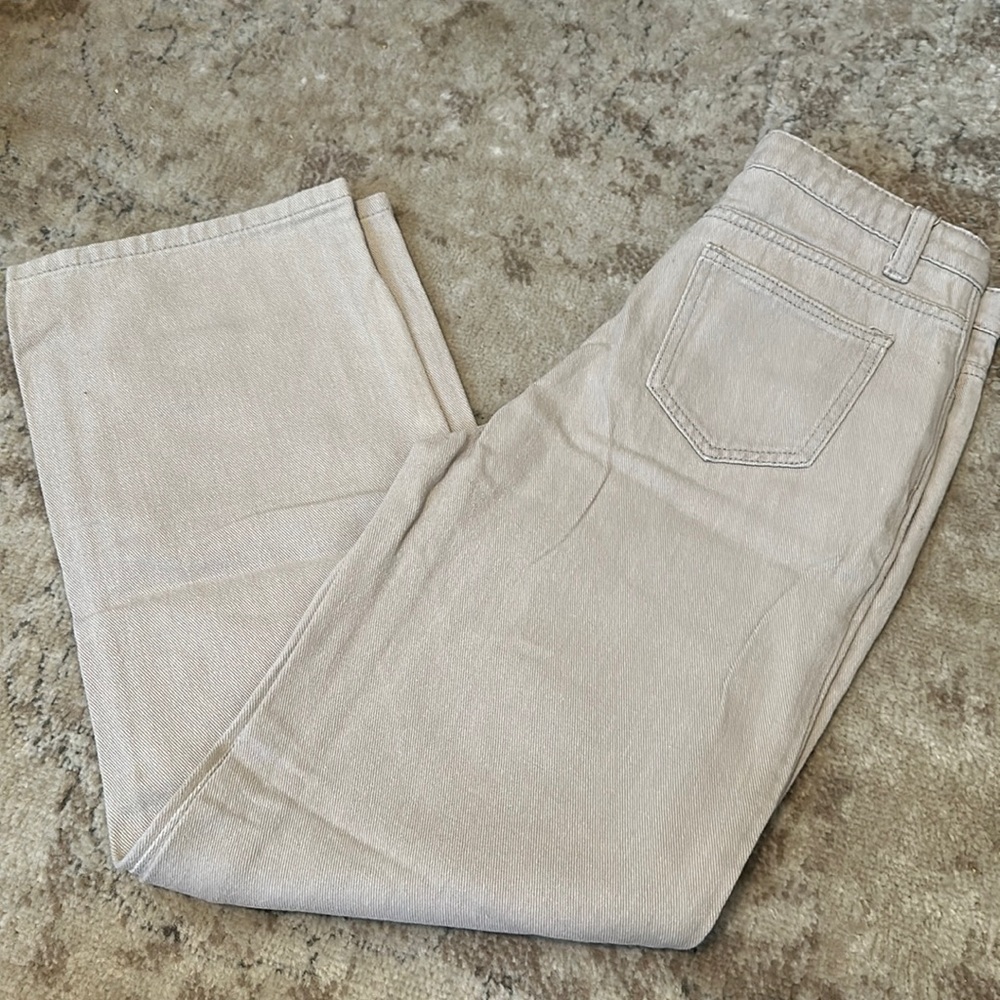 High waisted wide leg pants